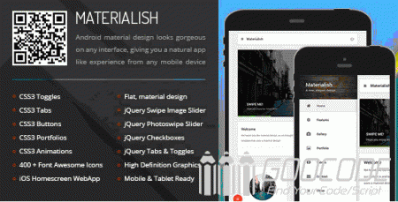 8 colorful and great Mobile & Tablet Responsive Templates