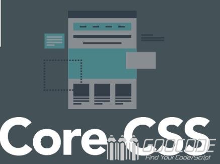 Core.css - lightweight CSS reset and grid system