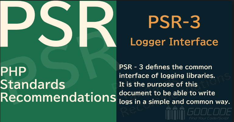 PHP PSR-3 Log Interface Specification