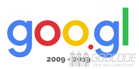 Google officially closed the short URL service GOO.GL