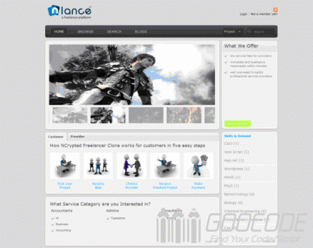 8 nice looking freelancer clone php scripts