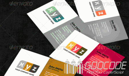 10 creative colorful business card with psd template