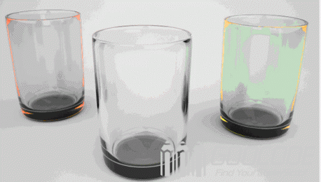 9 realistic cups and glasses 3d models
