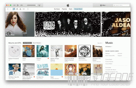 Apple released iTunes Scrolls for year 2014