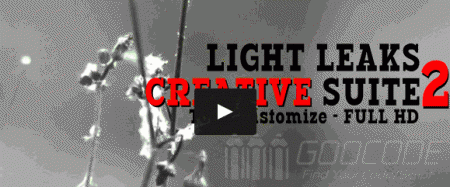 7 great after effect light leak slideshow animation effects