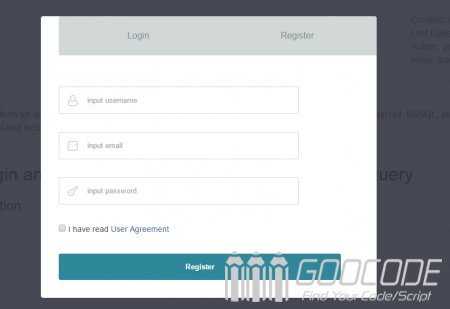 Switching Login and registration form in pop-up window by jQuery