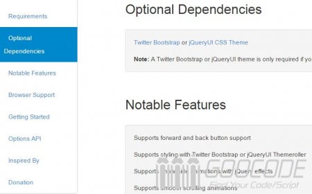 Tocify: Dynamic Node Contents Menu Builder