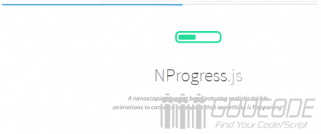 NProgress.js-page loading progress bar